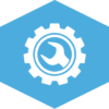 Service-Blue-Hexagon